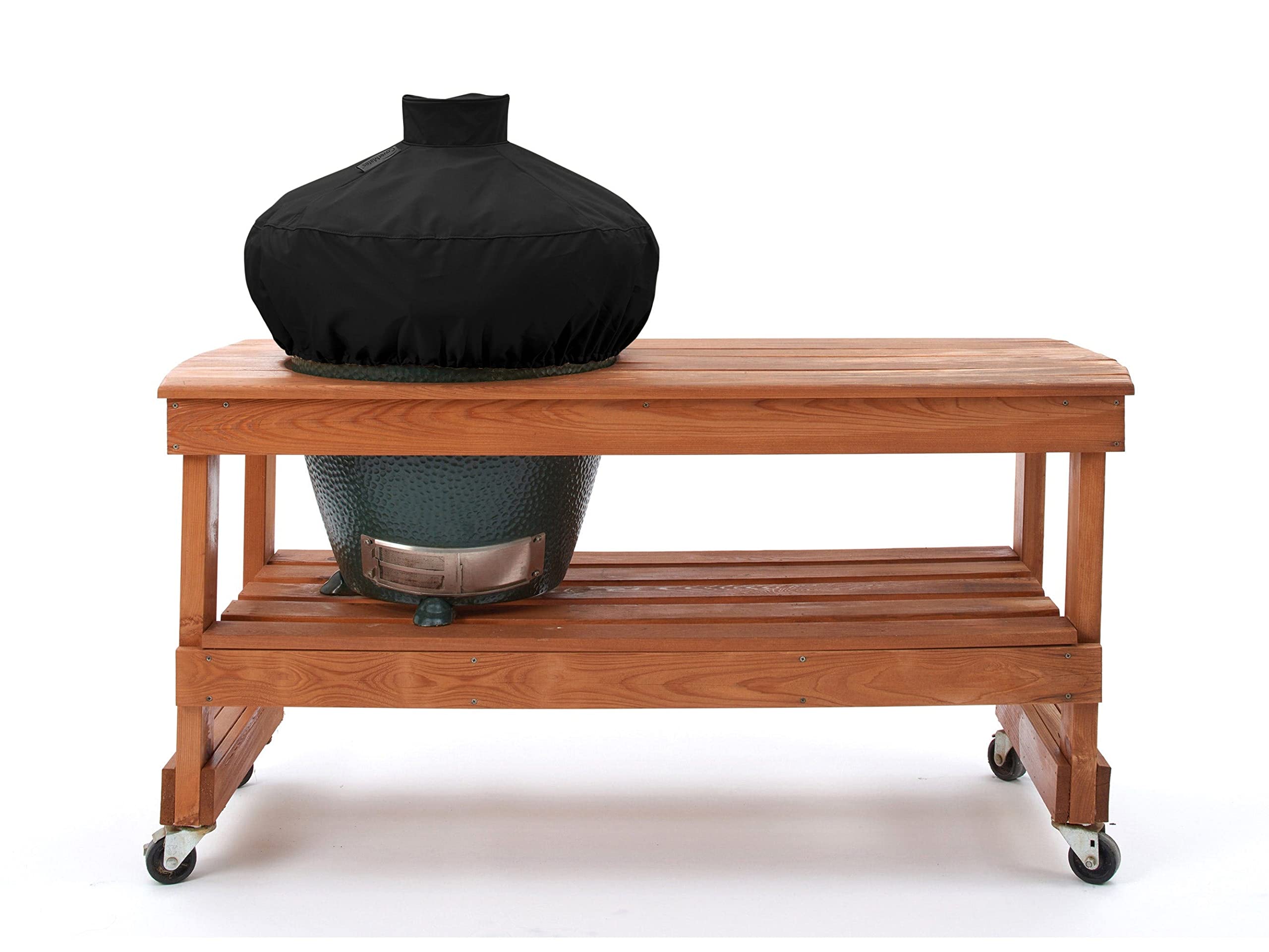 Kamado Dome Grill Cover by Covermates - Lightweight, Weather-Resistant, Heavy-Duty with Buckle Straps - Fits Most Kamado Grills - Perfect for Outdoor BBQ, Patio, and Backyard Cooking