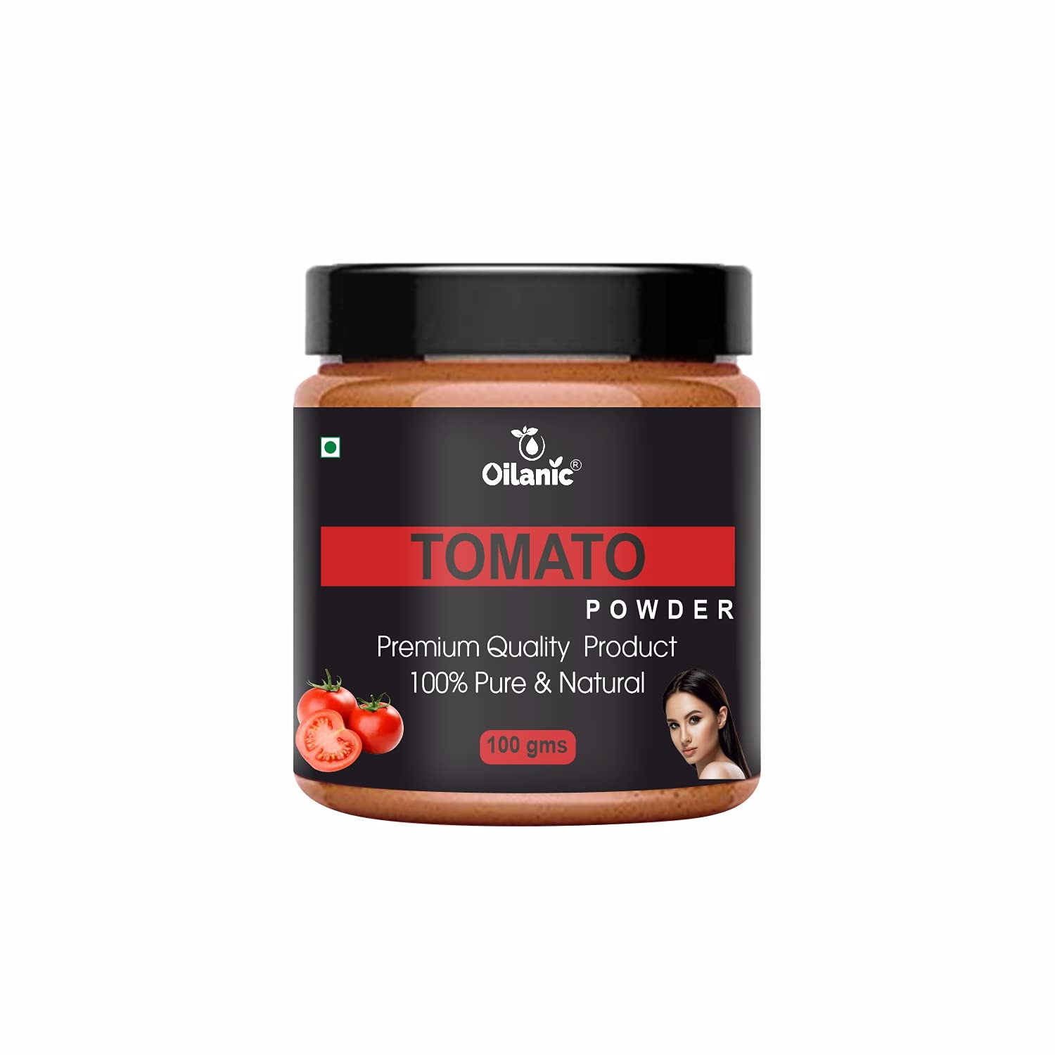 Oilanic 100% Pure Natural Tomato Powder for Skin & Hair Care - 2 Pack (200g Each) | DIY Face Masks, Hair Treatments & Cooking Recipes