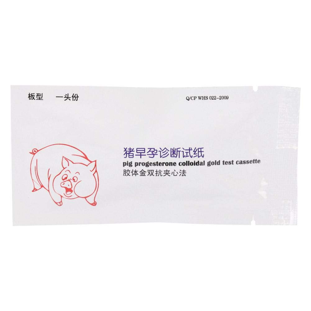 Pig Pregnancy Test Strips - Sow Pregnancy Tester Kit for Accurate Breeding Diagnosis | Fast & Easy Hog Fertility Detection for Farmers & Veterinarians | Perfect for Swine Breeding Management & Farm Use