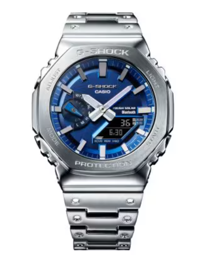 G Shock GMB2100AD-2A Tough Solar Full Metal Men's Watch - Shock Resistant, Solar Powered, Waterproof 200M for Outdoor Sports, Hiking & Daily Wear