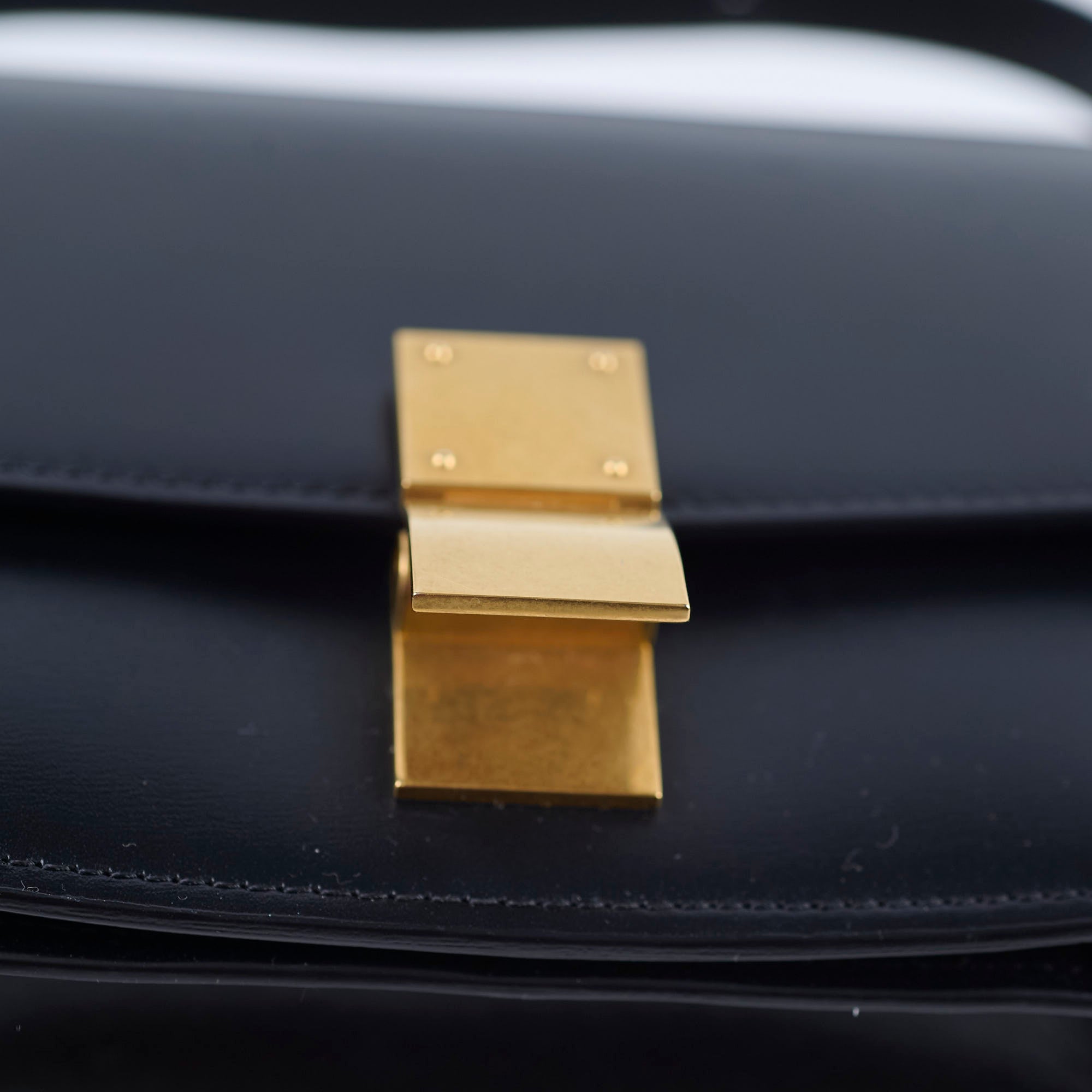 Celine Small Box Bag in Black - Elegant Crossbody Purse for Women | Perfect for Work, Date Night & Travel