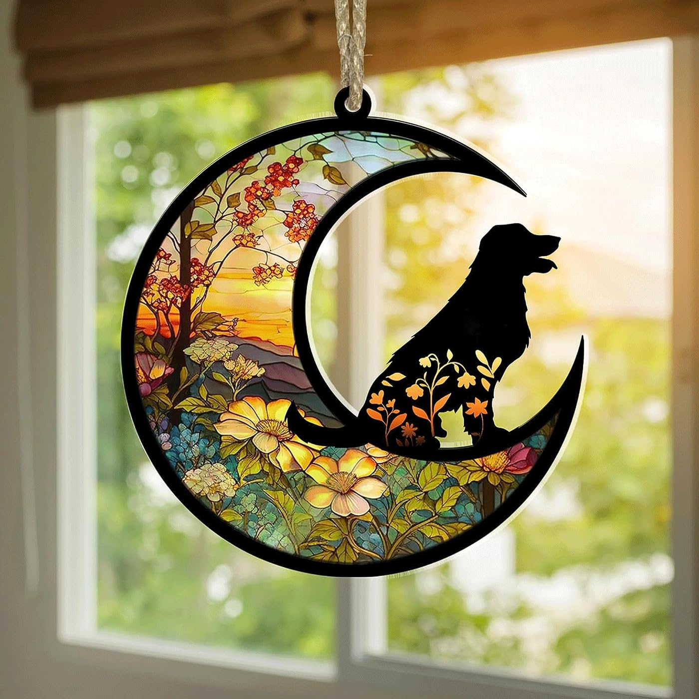 Personalized Dog Memorial Suncatcher - 6