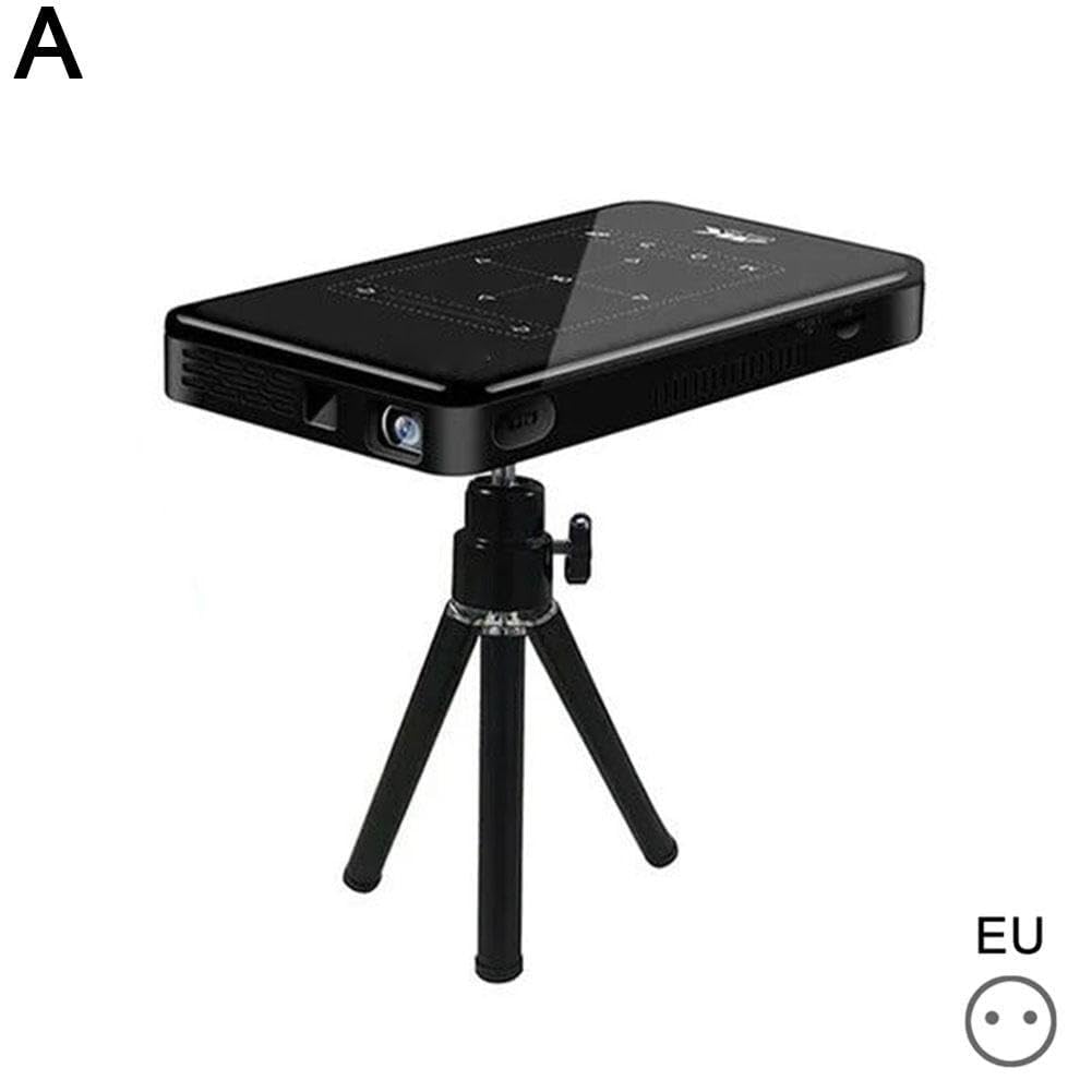 P09 II DLP Portable Mini Projector - Android 9.0, 4K Support, Auto Keystone, WiFi & Bluetooth - Home Theater, Outdoor Movie Nights, Business Presentations, Classroom Teaching