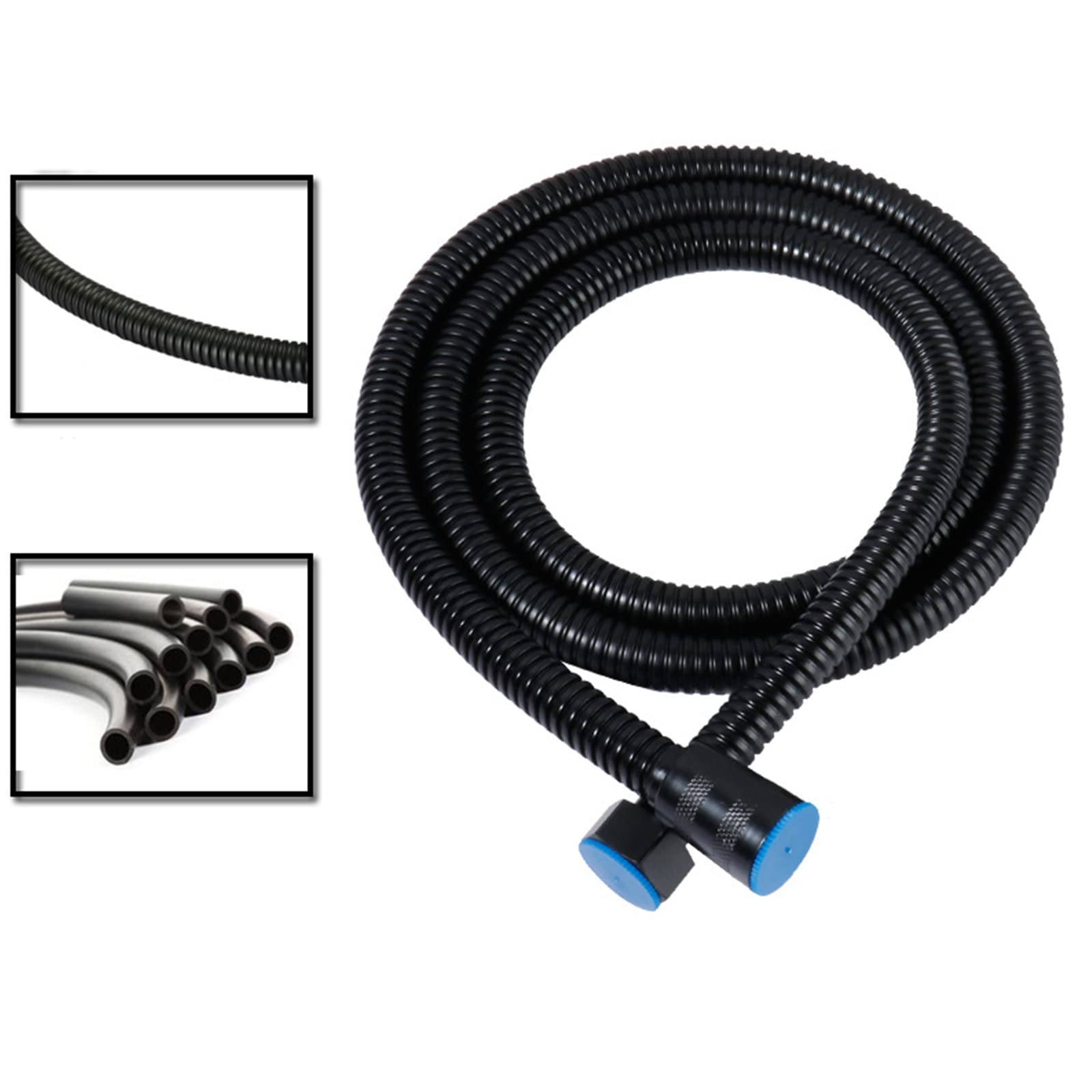 Black Stainless Steel Shower Hose 59