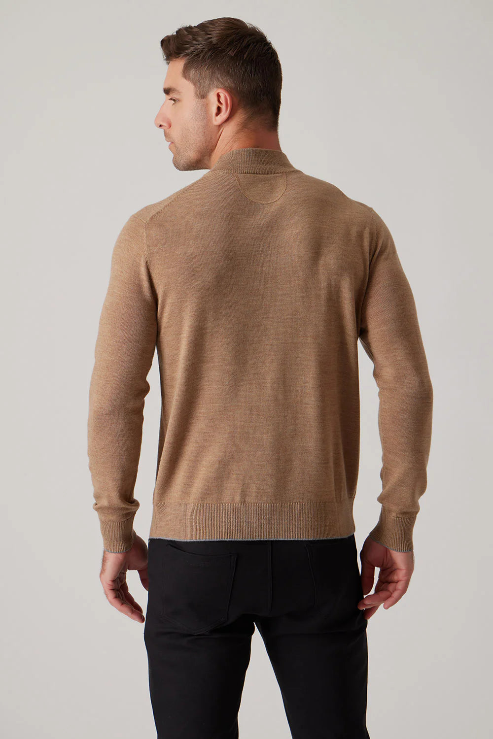 RAFFI SLD LS Mock Neck Sweater for Women - Soft Long Sleeve Knit Pullover - Perfect for Fall & Winter Layering, Office Wear & Casual Outfits