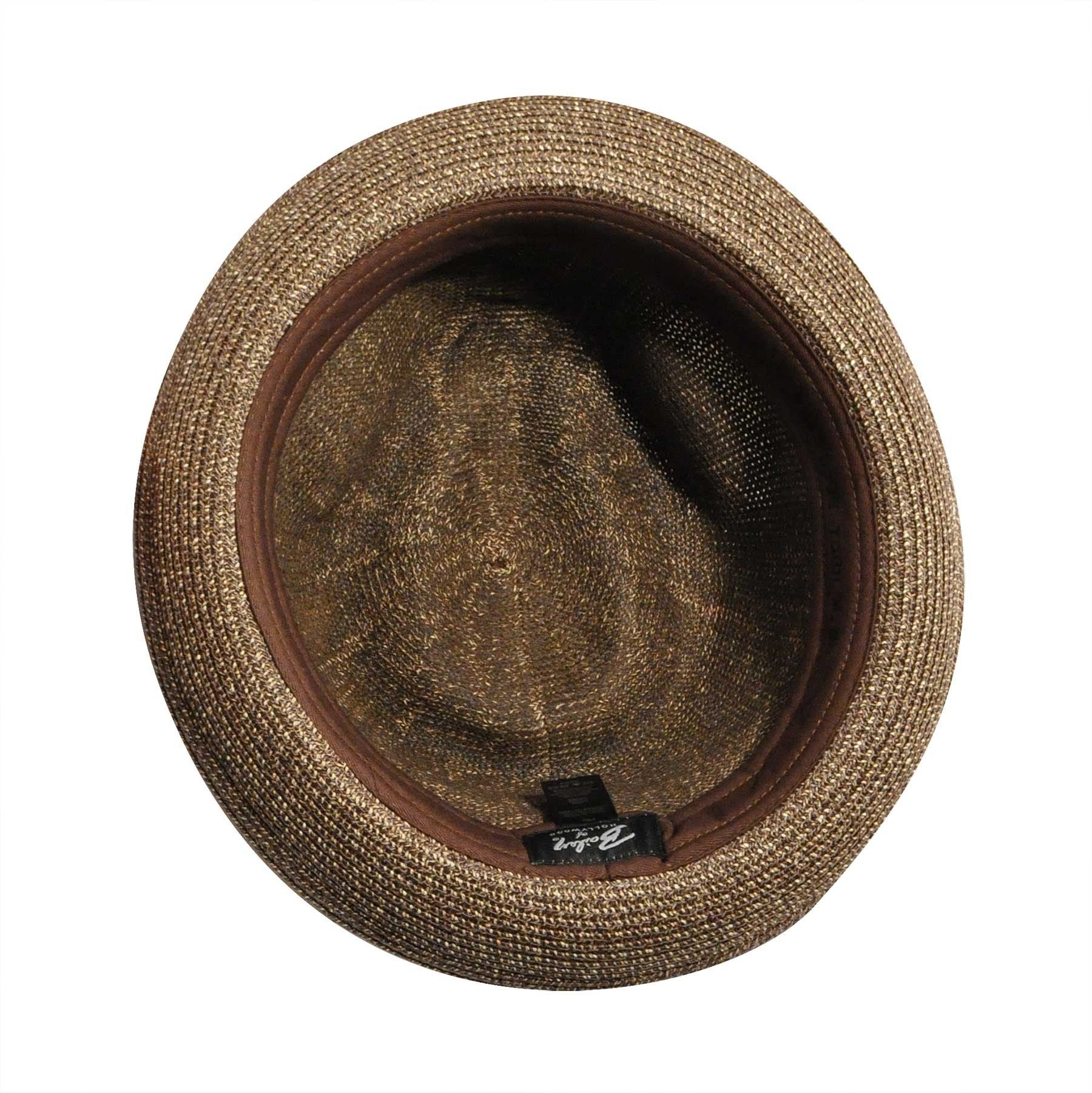 Bailey of Hollywood Kashner Straw Fedora Hat for Women - Summer Sun Hat with Wide Brim for Beach, Garden & Outdoor Activities
