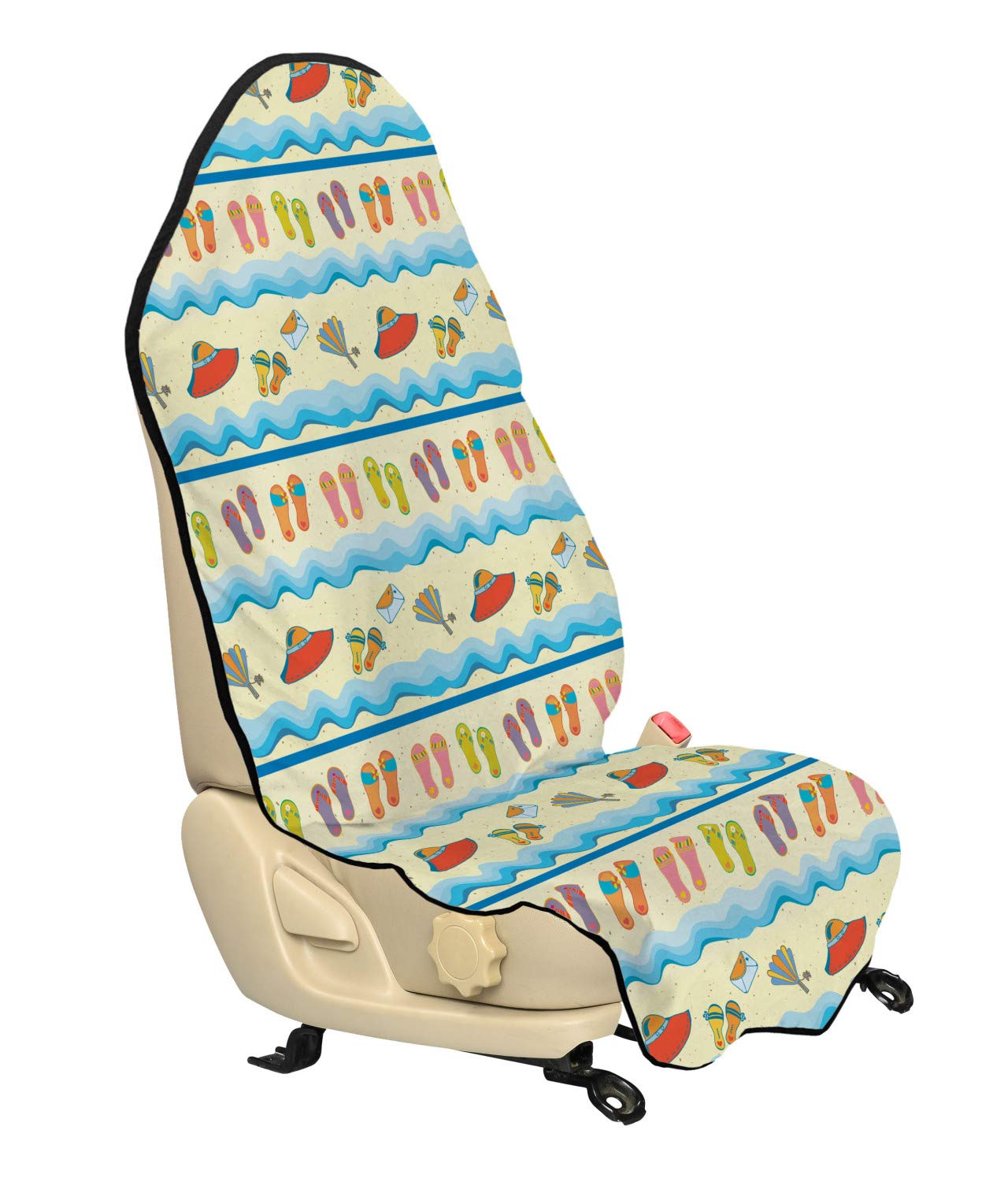 Ambesonne Non-Slip Car Seat Cover Protector - 30