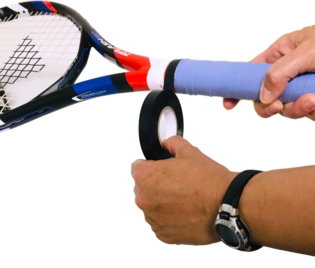 Austrani Racquet Grip Finishing Tape - Premium Tennis & Badminton Overgrip Tape for Better Control & Comfort | Perfect for Tennis, Badminton, Squash & Racquetball Players
