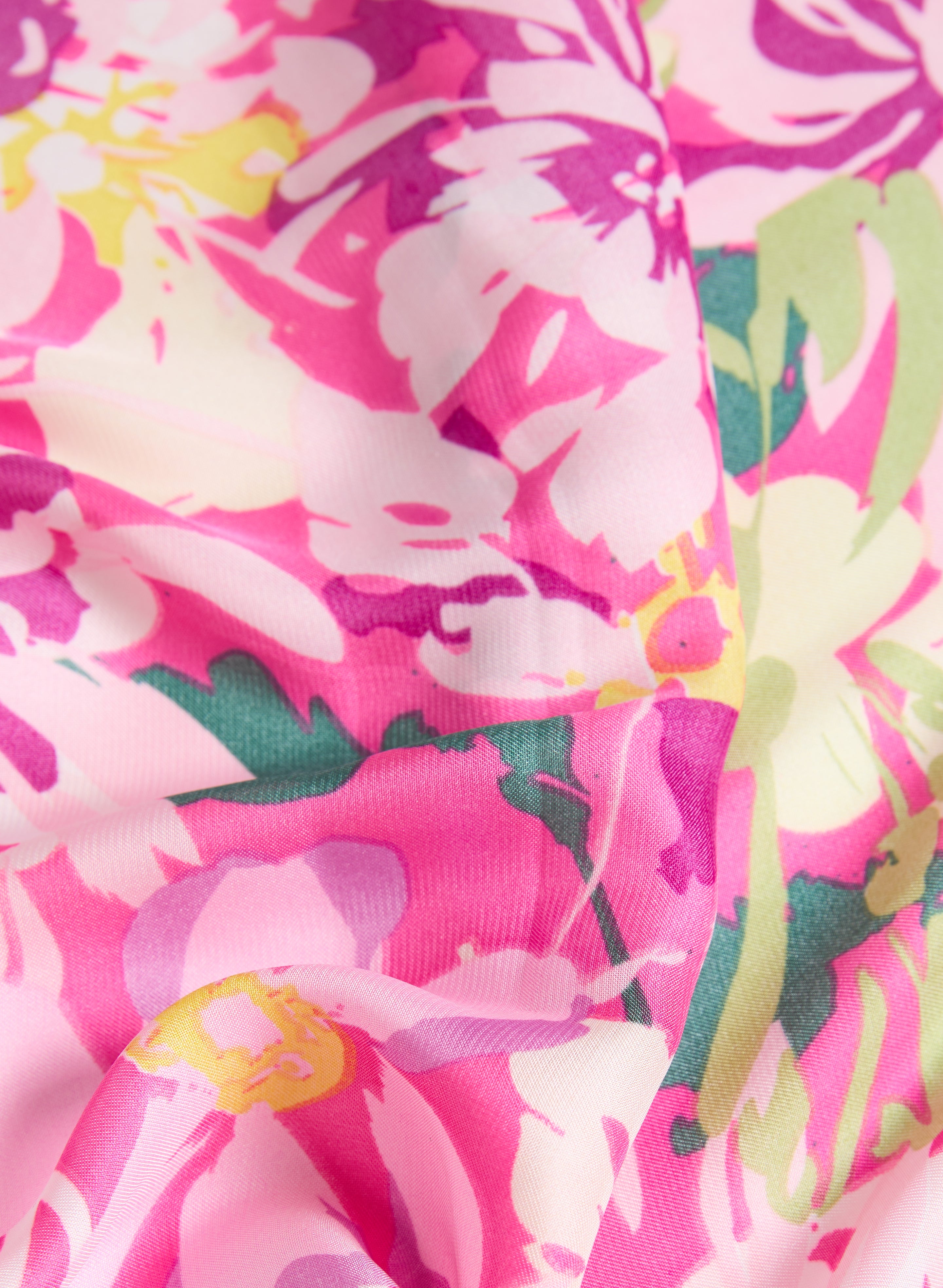 Floral Print Scarf for Women - Lightweight Soft Fashion Shawl Wrap - Perfect for Spring Outfits, Office Wear & Travel Accessories
