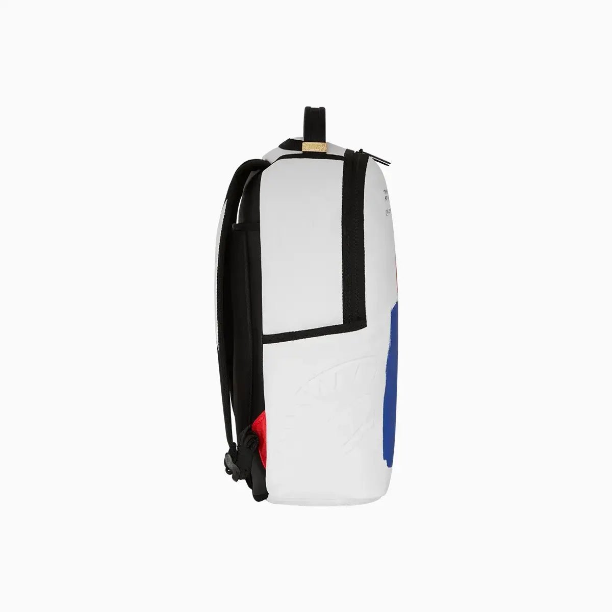 Keith Haring Embossed Shark Print Backpack - Stylish Unisex Laptop Bag for School, Work & Travel | Durable Water-Resistant Design with Adjustable Straps