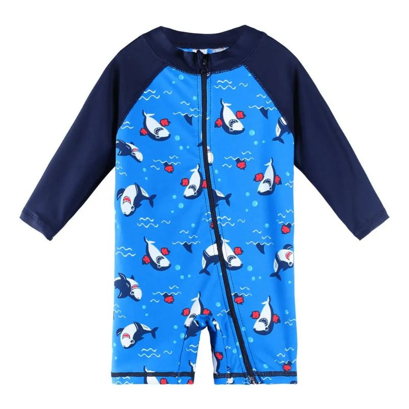 Cartoon Wetsuits for Kids 0-6 Years Old | Baby Swimwear for Boys & Girls | Perfect for Beach, Pool & Water Play