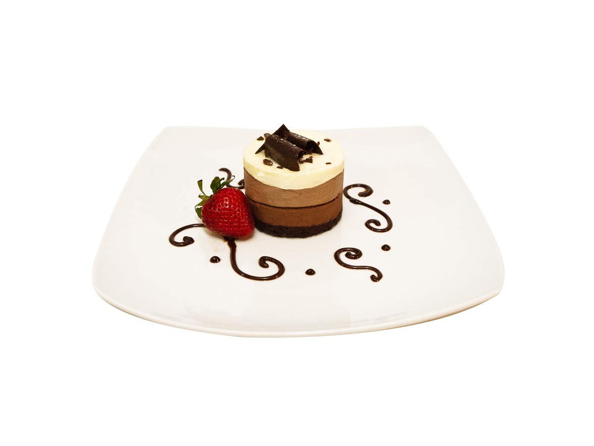 Davids Cookies Chocolate Trilogy Cake - 5.85oz (24 Pack) | Gourmet Chocolate Dessert for Parties, Gifts & Holiday Celebrations