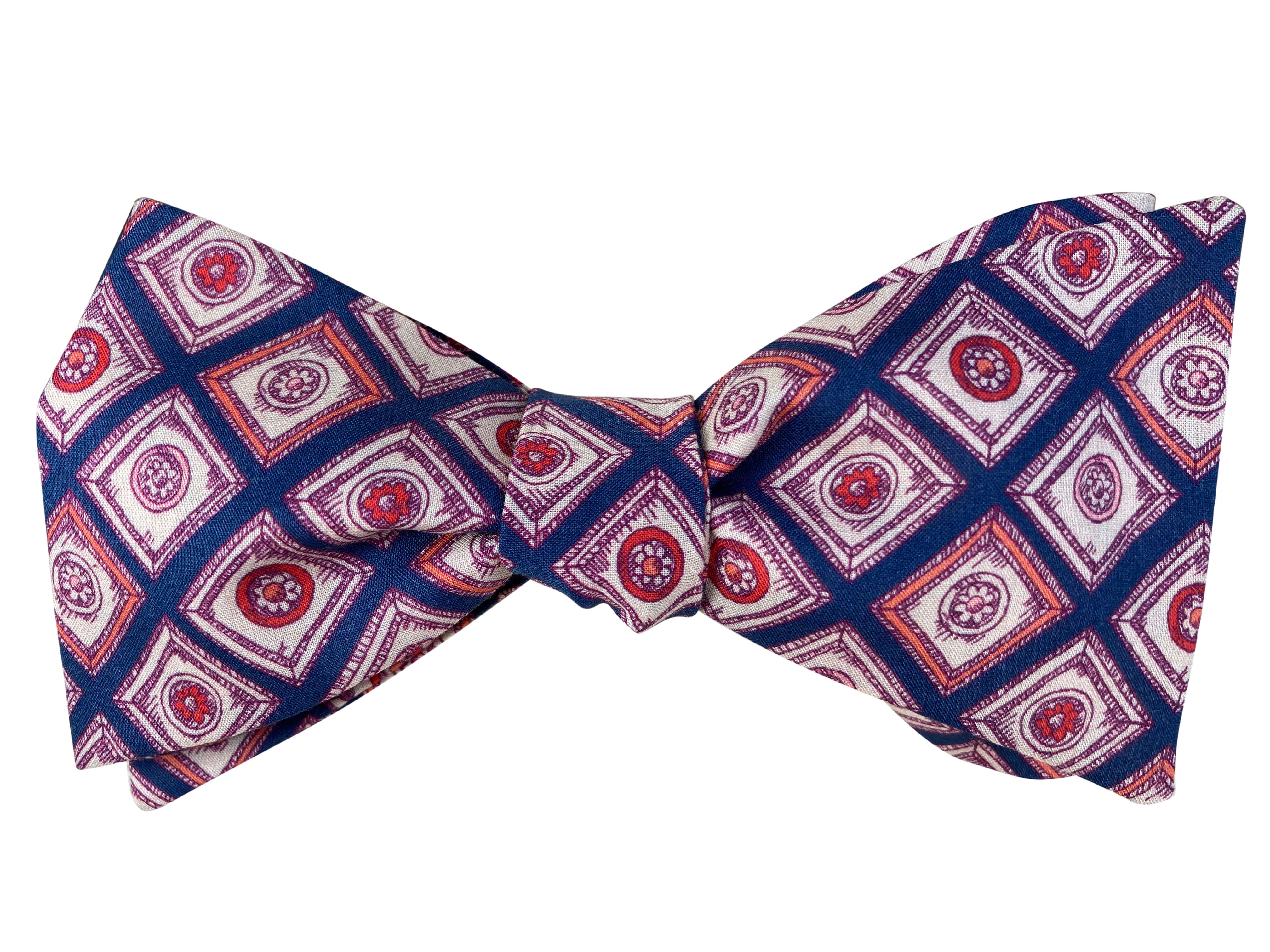 Elegant Red Grand Circle Bow Tie for Men - Perfect for Weddings, Prom & Formal Events