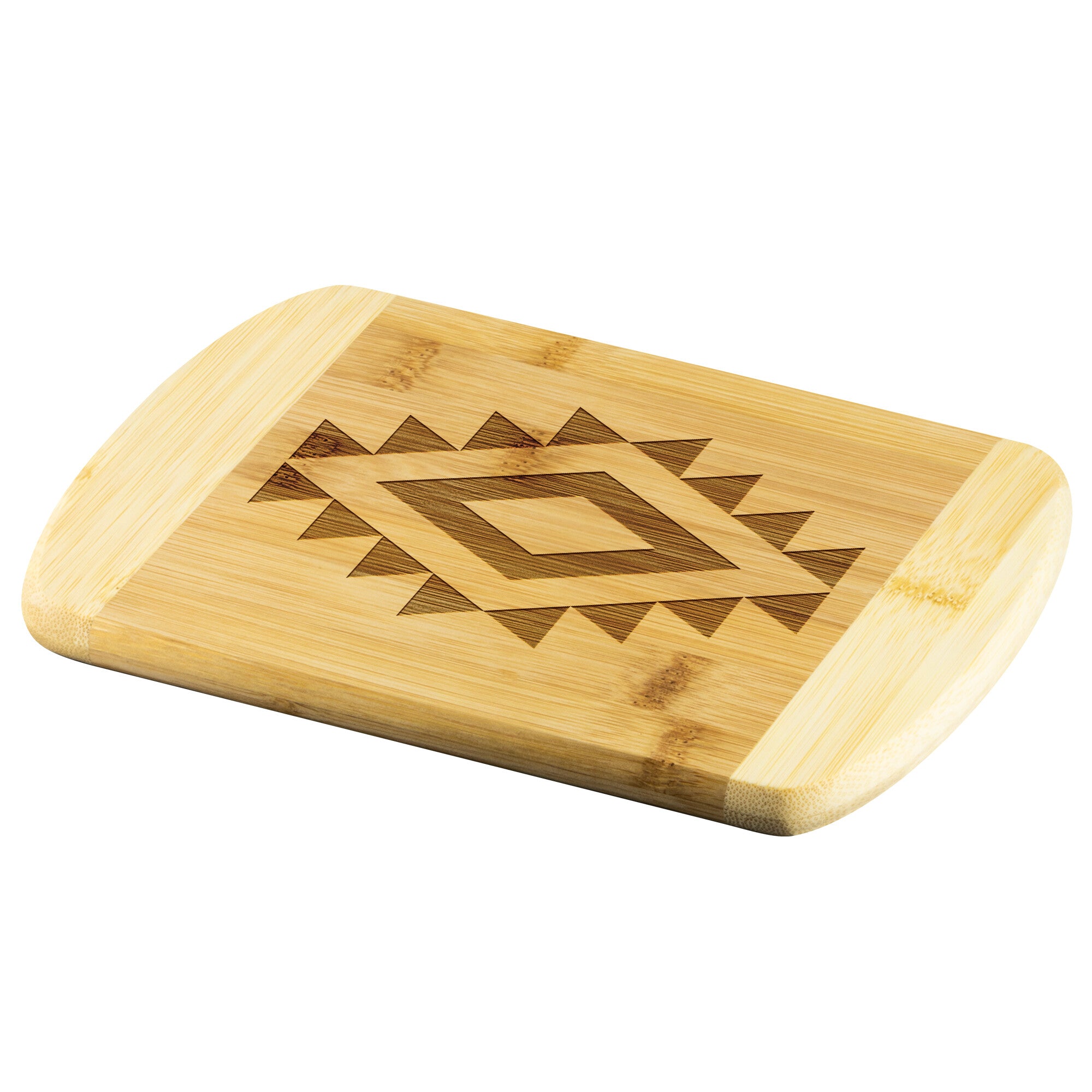 Southwestern Style Wooden Cutting Board - Durable Kitchen Chopping Board for Meat, Vegetables & Fruits - Perfect for Home Cooking & BBQ Prep