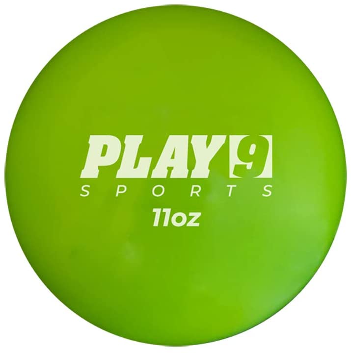 Play9 Sports Ballistic Throwing Plyo Ball Set - 6 Pack No-Seam Medicine Balls for CrossFit, Strength Training & Functional Fitness Workouts
