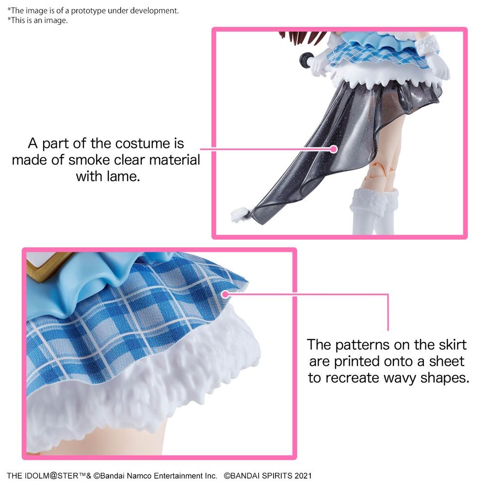 Bandai 30 Minutes Sisters 30MS The Idolmaster: Shiny Colors Amana Osaki Model Kit - Anime Action Figure for Collectors & Custom Builders | Perfect for Display & Photography