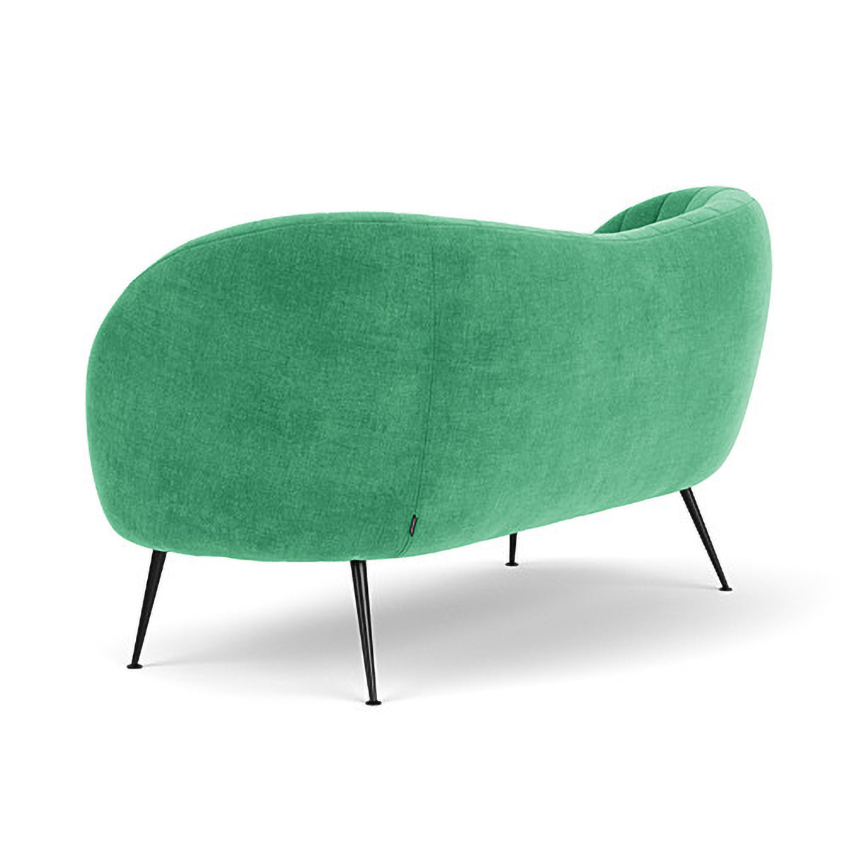 Premium Flora Fabric 2-Seater Sofa - Modern Living Room Furniture for Small Spaces | Comfortable Loveseat for Apartments, Dorms & Cozy Homes