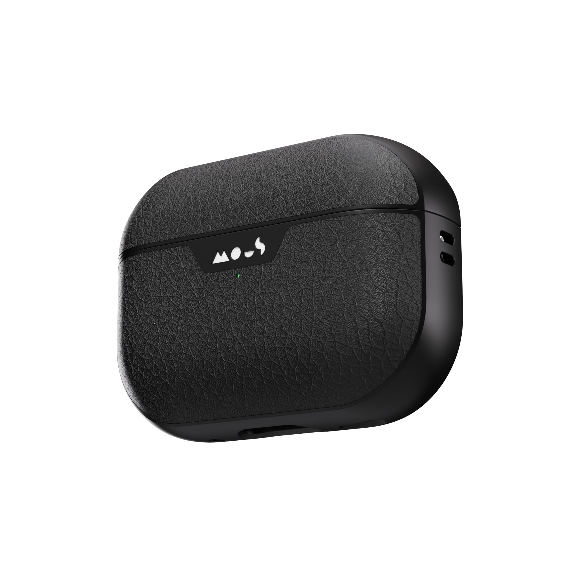 Premium Black Leather AirPods Pro Case - Shockproof Protective Cover with Keychain for Apple AirPods Pro 1st/2nd Gen - Perfect for Travel, Workout & Everyday Use