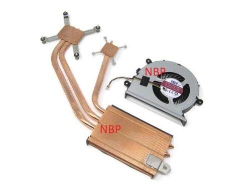 Genuine FH Replacement for HP Sprout Pro G2 Merlin 1.6 CPU/GPU Cooling Fan & Heatsink 912623-001 - Compatible with HP Workstations & Desktop Computers