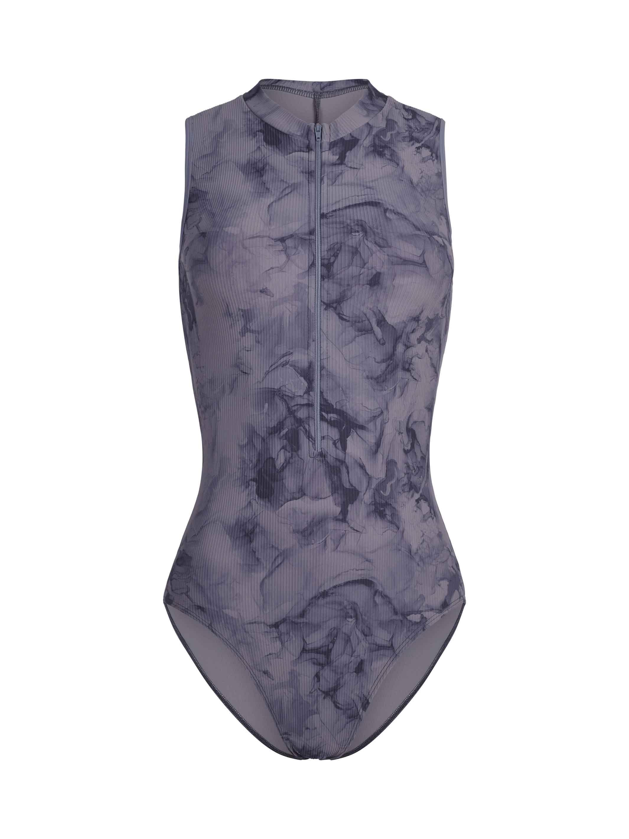 Aura Printed Leotard for Women - Stretchy Ballet Dance Leotard with Floral Design - Perfect for Ballet, Gymnastics, Yoga & Performance