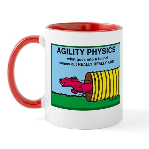 White/Red Inside - Agility Physics Mug