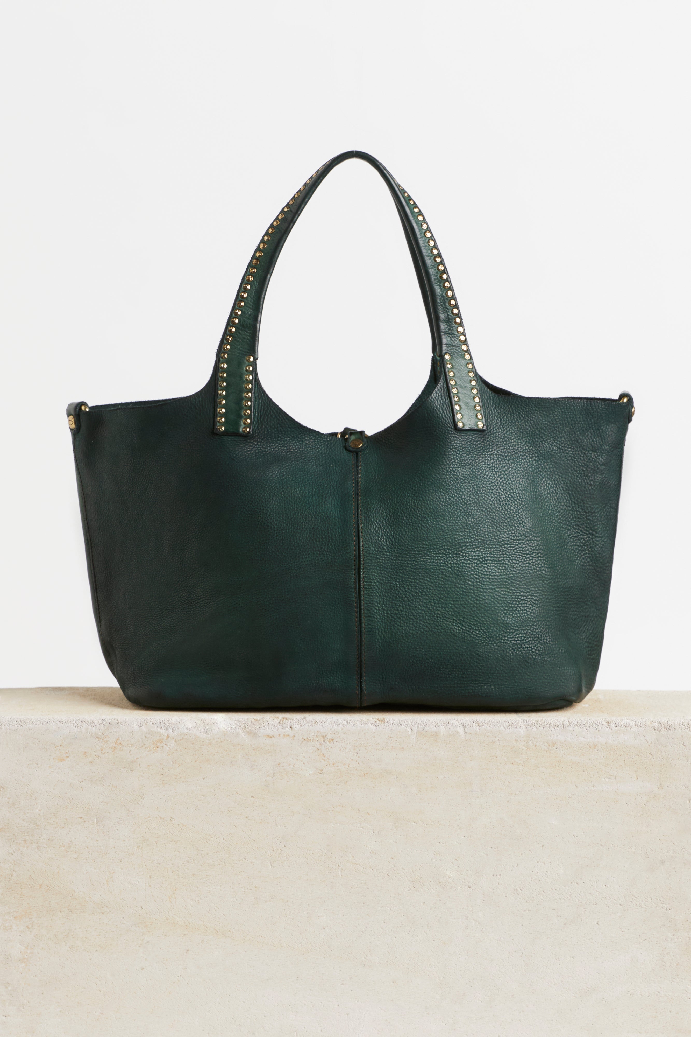 Campomaggi Jilly Shopper Bottle Bag - Stylish Leather Tote for Women | Perfect for Work, Travel & Daily Use