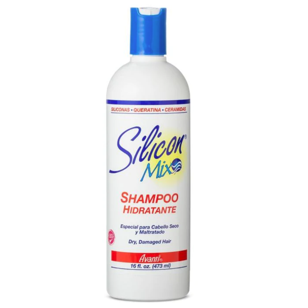 Silicon Mix Shampoo for Damaged Hair - 16 fl.oz Deep Conditioning Treatment - Repair Dry, Frizzy & Color-Treated Hair - Perfect for Salon Quality Hair Care at Home