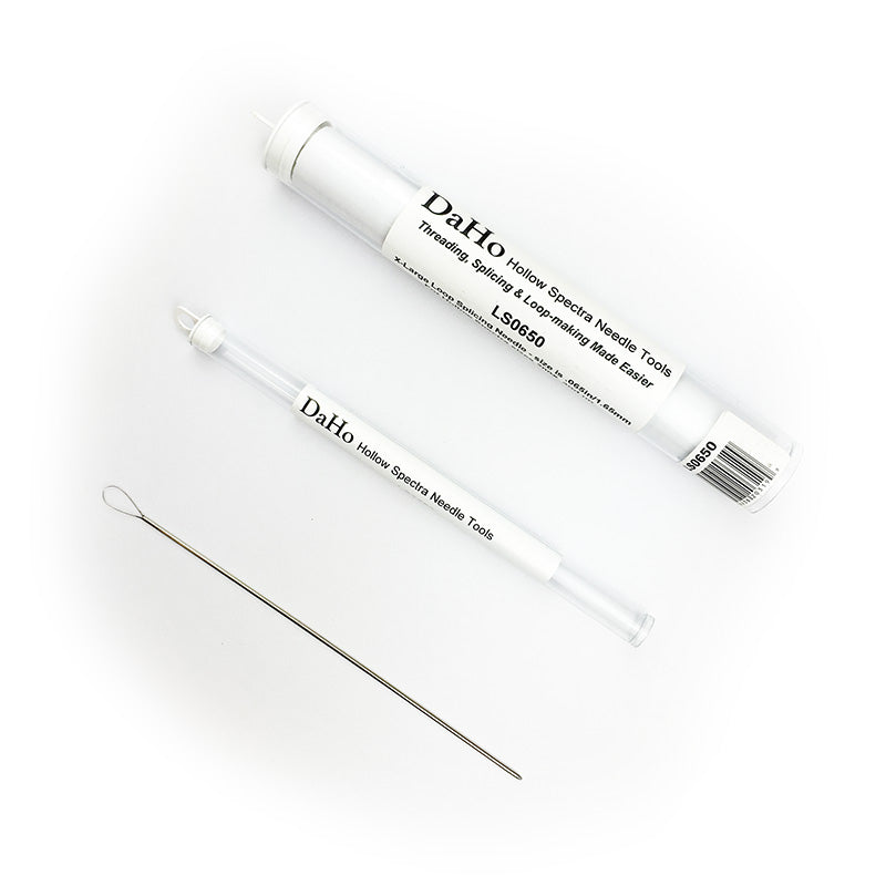 DAHO Loop Splicing Needle - Professional Rope & Cord Repair Tool for Fishing Nets, Camping Gear, Marine Ropes & DIY Crafts | Heavy Duty Stainless Steel Needle with Ergonomic Handle