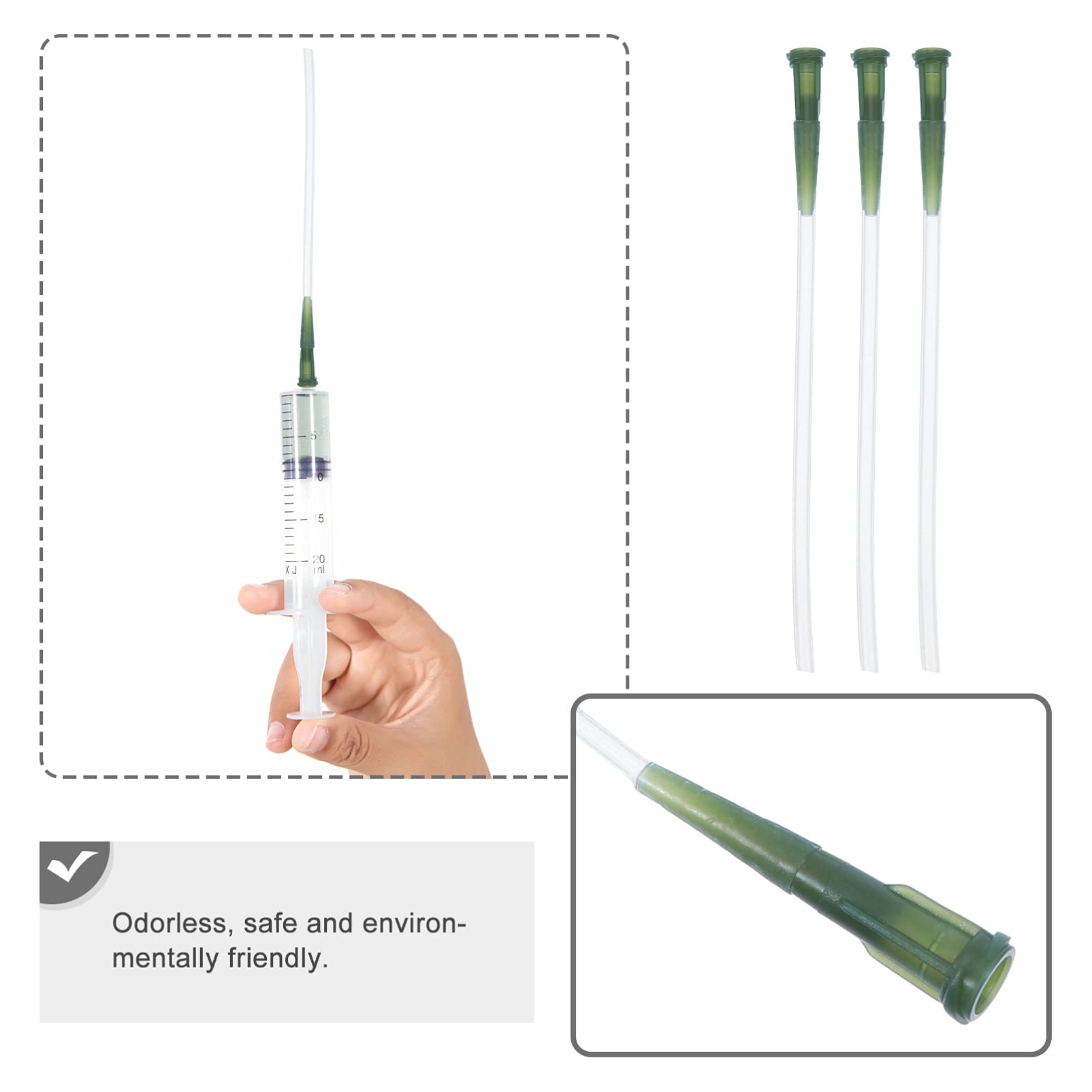 3pcs Plastic Bird Feeding Hose Kit - Durable Bird Feeder Accessories for Medicine Supply & Watering - Perfect for Aviaries, Pet Birds & Wild Bird Care
