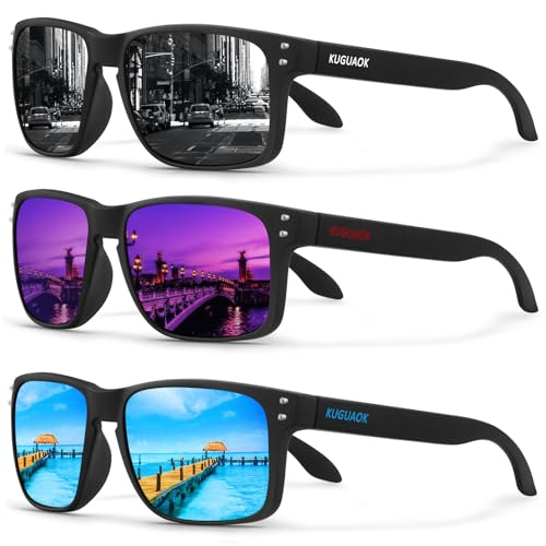 3pack Black+blue+purple