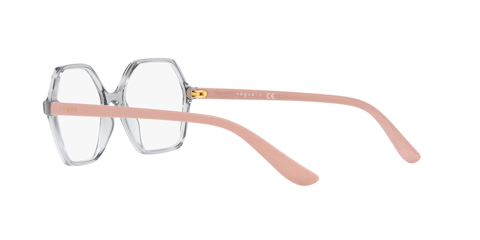 Vogue Eyewear Vo5363 Women's Hexagonal Prescription Glasses Frames - Stylish & Lightweight for Work, Reading & Everyday Wear