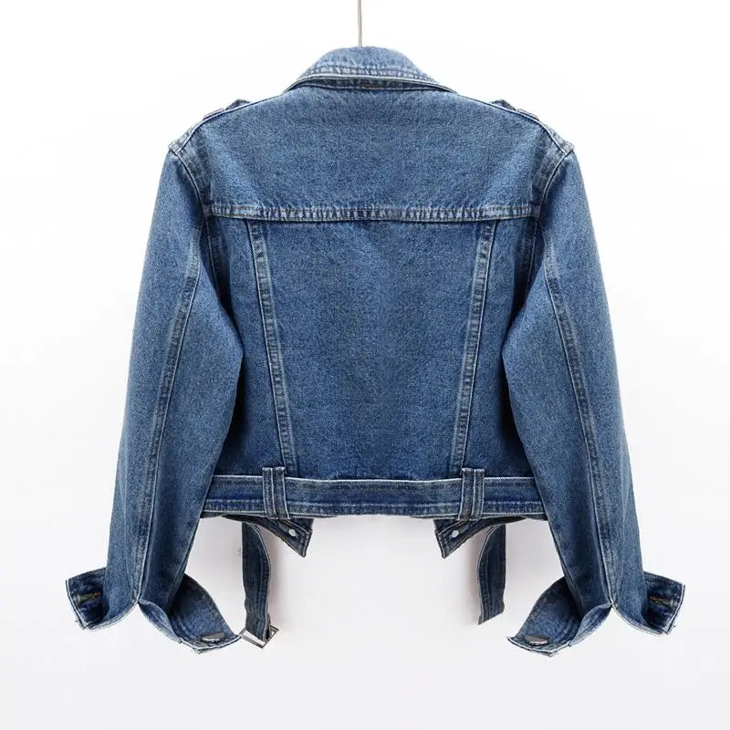 Women's Denim Jacket - 2020 Spring Summer Fall Casual Streetwear for Women | Office & Daily Wear | Fashion Outerwear for OL & Female Professionals