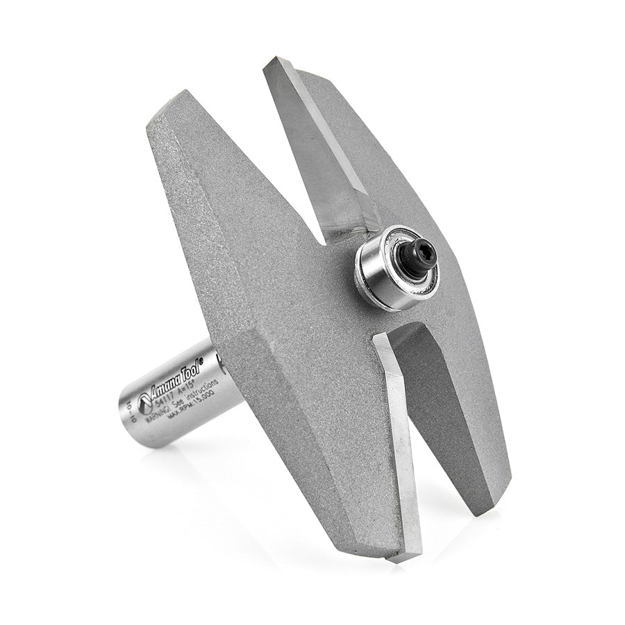 Amana 54117 1/2 Inch Provincal Panel Router Bit - Perfect for Cabinet Making, Door Panels & Woodworking Projects