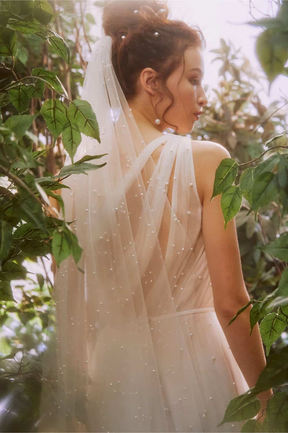 Hayley Paige Pearl Gown - Elegant Beaded Wedding Dress with Lace Appliques | Perfect for Bridal Gowns, Formal Evening Wear & Special Occasions