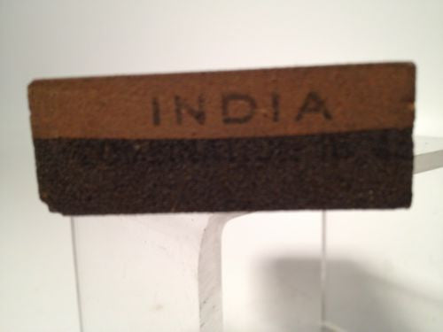 Norton Abrasives India Oilstone Combination 5x2x3/4 Inch Sharpening Stone - Made in USA | Perfect for Knife Sharpening & Tool Maintenance