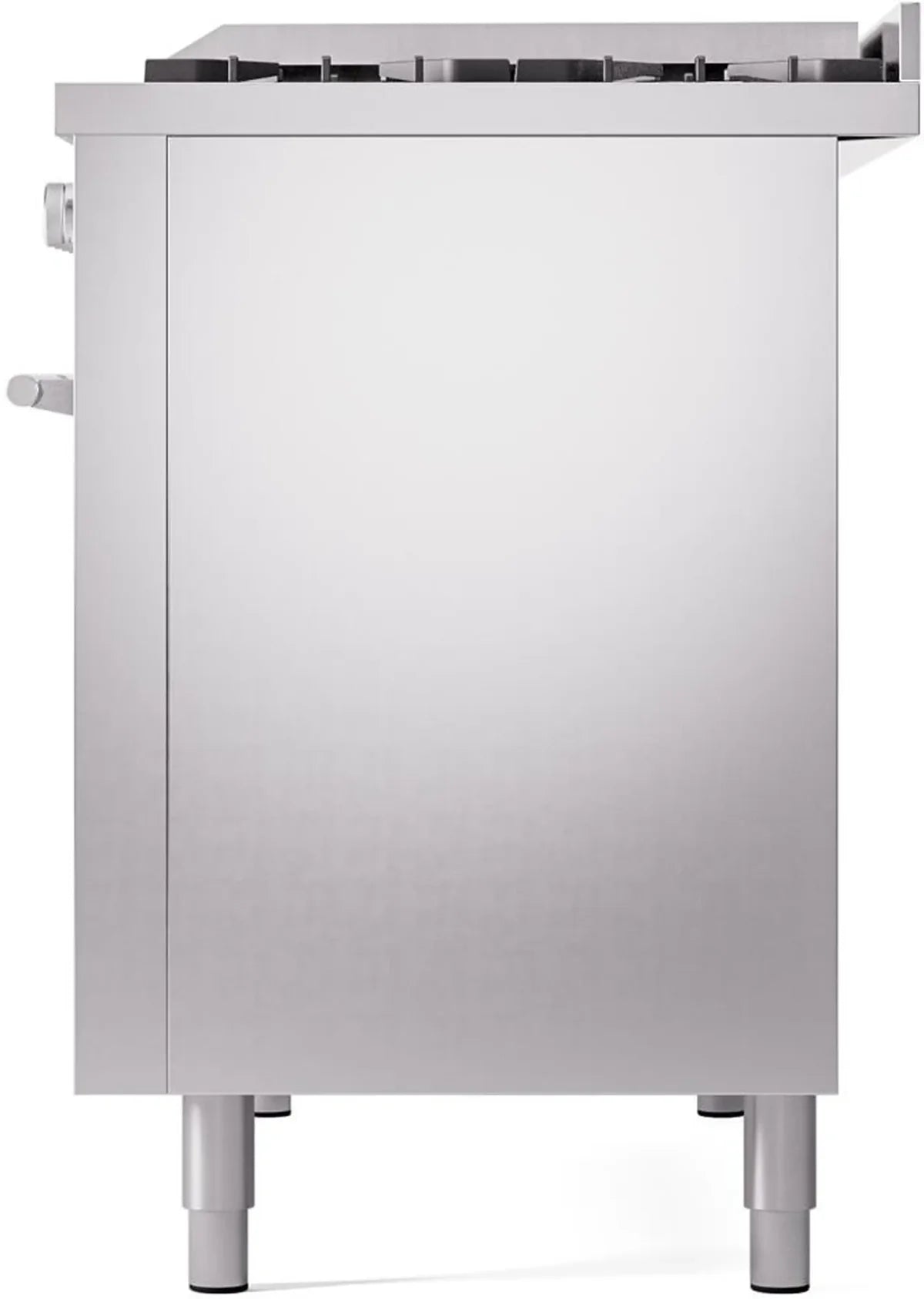 ILVE Professional Plus II 48-Inch Dual Fuel Range - Stainless Steel UP48FWMPSS - Premium Gas & Electric Stove for Gourmet Cooking & Professional Kitchens