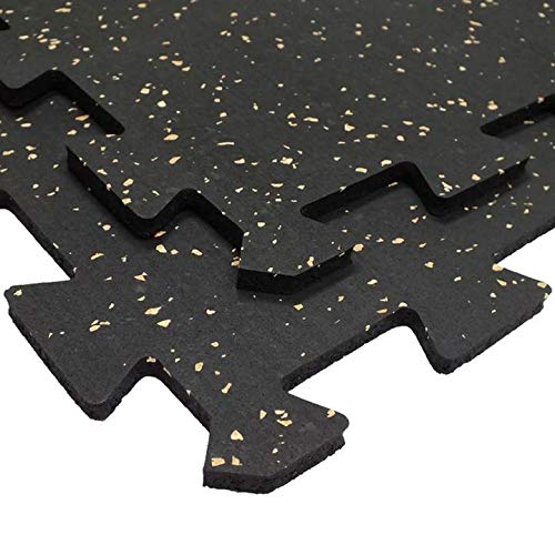 Heavy Duty 8mm Thick Interlocking Rubber Gym Floor Tiles 20