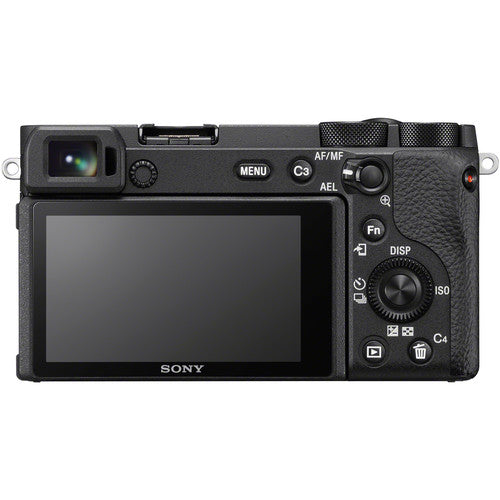 Sony Alpha a6600 Mirrorless Digital Camera with 18-135mm Lens - 4K Video, Real-Time Eye AF, Weather-Sealed Body for Travel & Vlogging
