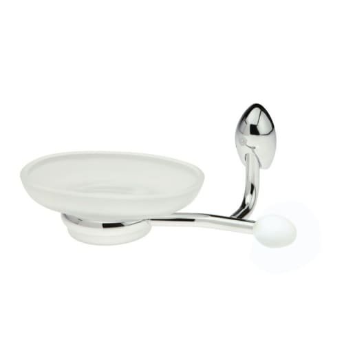 StilHaus Alfa Collection White Soap Dish - A09AP-39-637509813567 - Perfect for Bathroom, Shower & Spa Decor