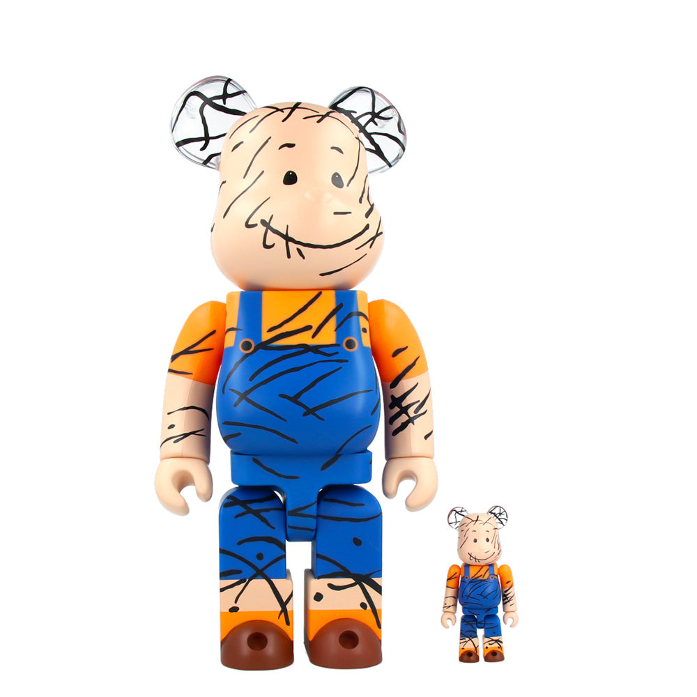 400% + 100% Bearbrick Pigpen Collectible Art Toy - Limited Edition Vinyl Figure for Display & Decoration - Perfect for Home, Office, or Gift Giving