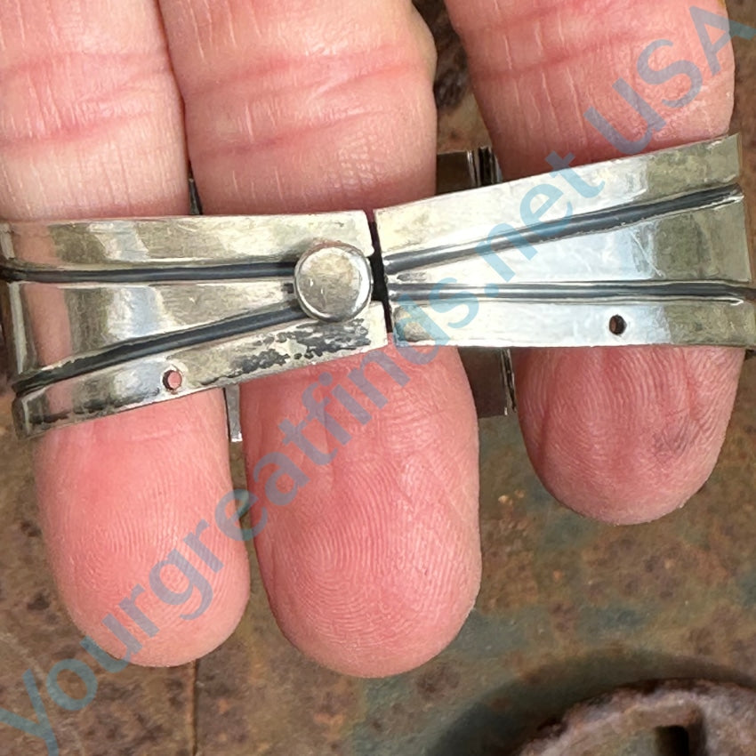 Vintage Sterling Silver Alexandrite Hinge Bangle Bracelet - Mexican Handmade Jewelry for Women, Gift for Her, Anniversary, Birthday, Wedding, Special Occasions