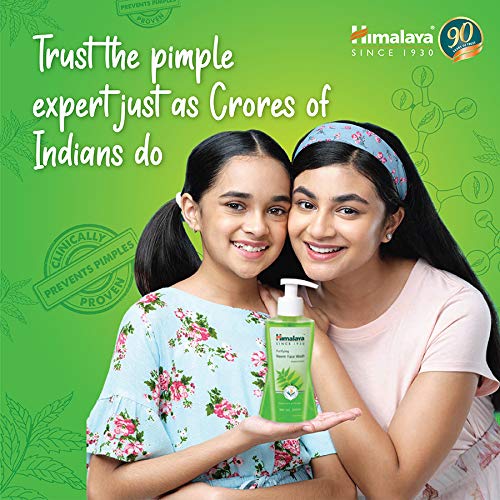 Himalaya Purifying Neem Face Wash for Acne & Oily Skin - 200ml (Pack of 2) - Deep Cleansing, Oil Control & Pore Minimizing - Perfect for Daily Skincare Routine & Travel