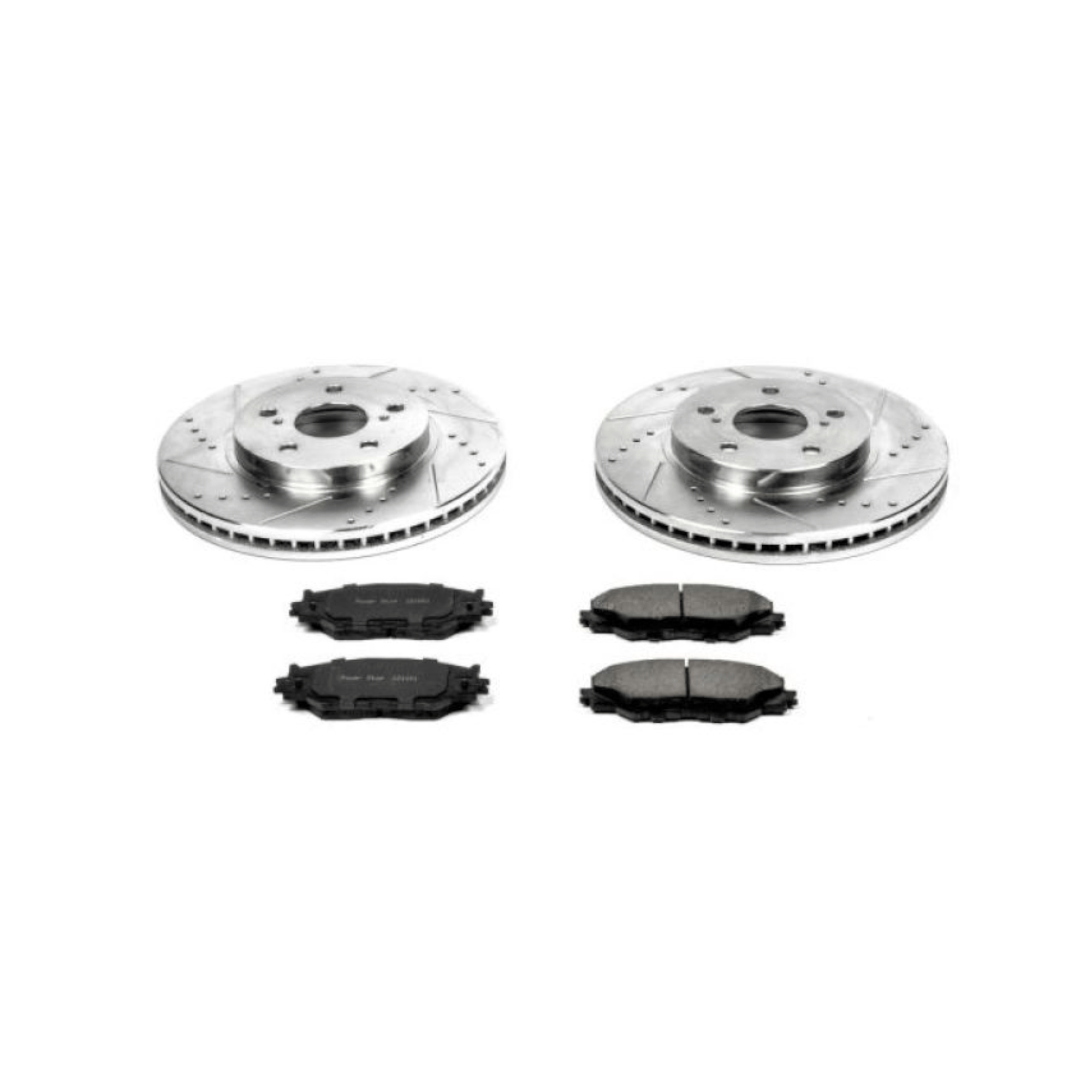 Power Stop Z23 Evolution Sport Brake Kit Front for Lexus IS250 2006-2015 | High-Performance Braking for Sporty Driving & Daily Commutes