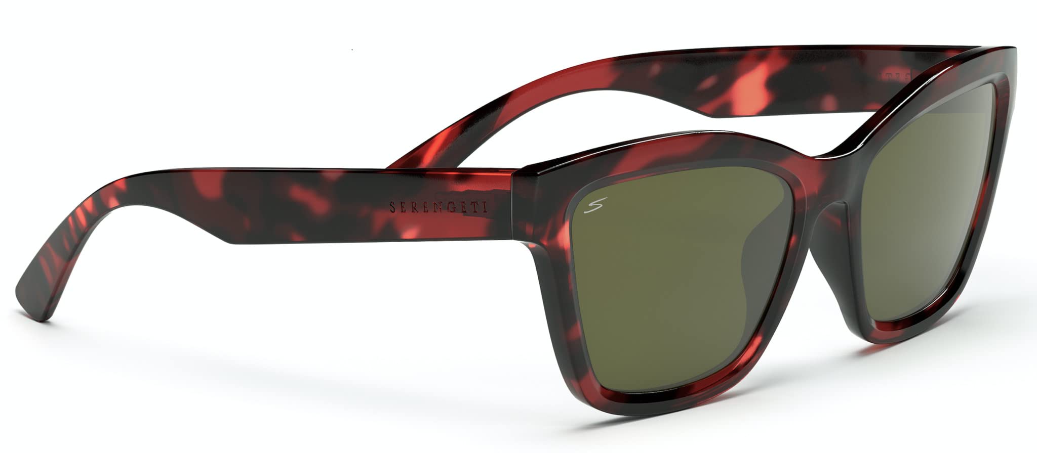 Serengeti Rolla Polarized Sunglasses for Men & Women - UV Protection Aviator Style - Perfect for Driving, Travel, and Outdoor Activities