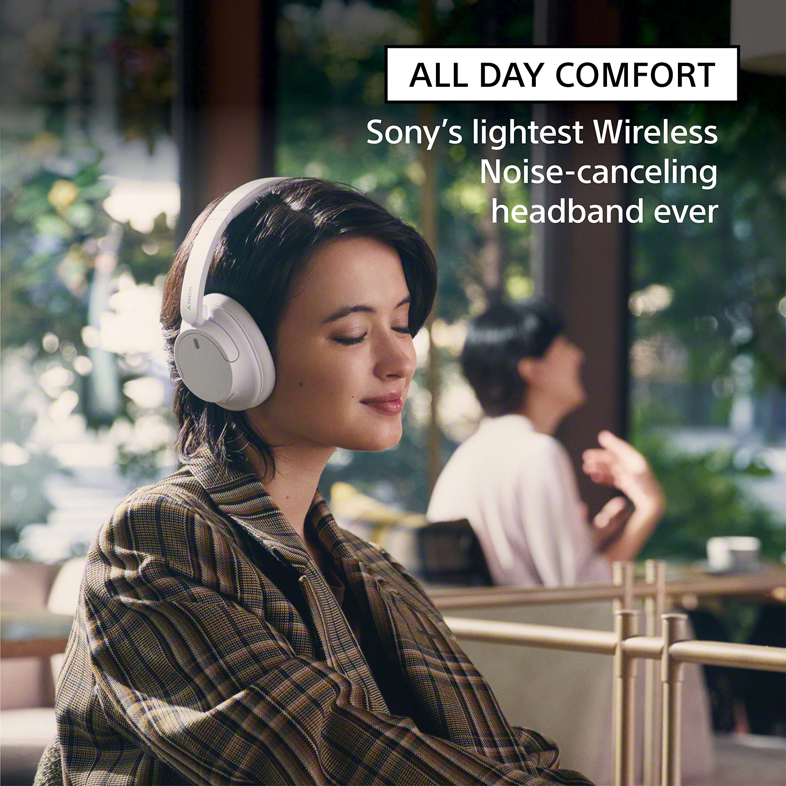 Sony WH-CH720N Wireless Noise Canceling Headphones with Bluetooth, Built-in Mic & Alexa - Over-Ear Comfort for Travel, Work & Music - White (Latest Model)