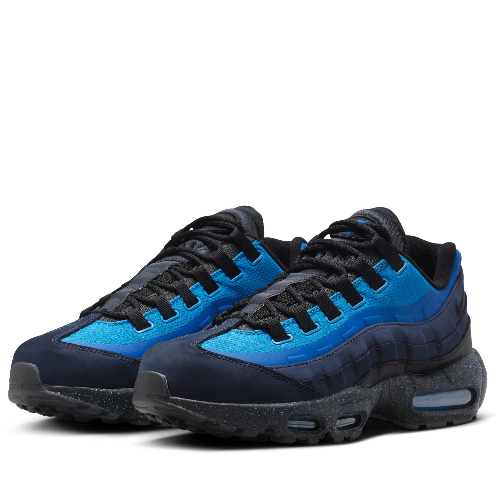 Stash x Nike Air Max 95 Sneakers - Obsidian/Black Colorway - Limited Edition Running Shoes for Men & Women - Perfect for Streetwear, Gym Workouts, and Casual Fashion