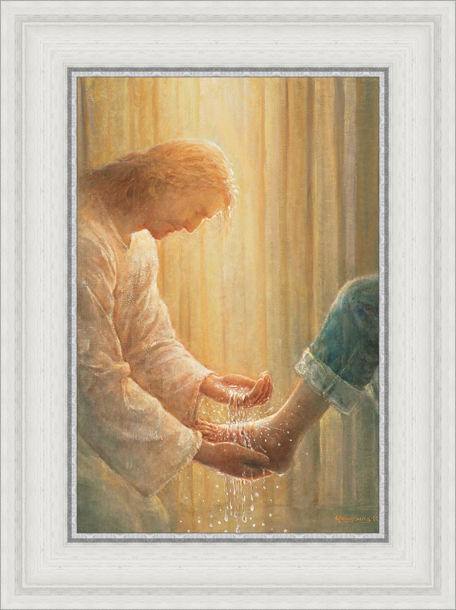 Sanctification By Yongsung Kim - Christian Wall Art & Home Decor for Living Room, Bedroom, Office - Inspirational Religious Painting for Faith-Based Interiors
