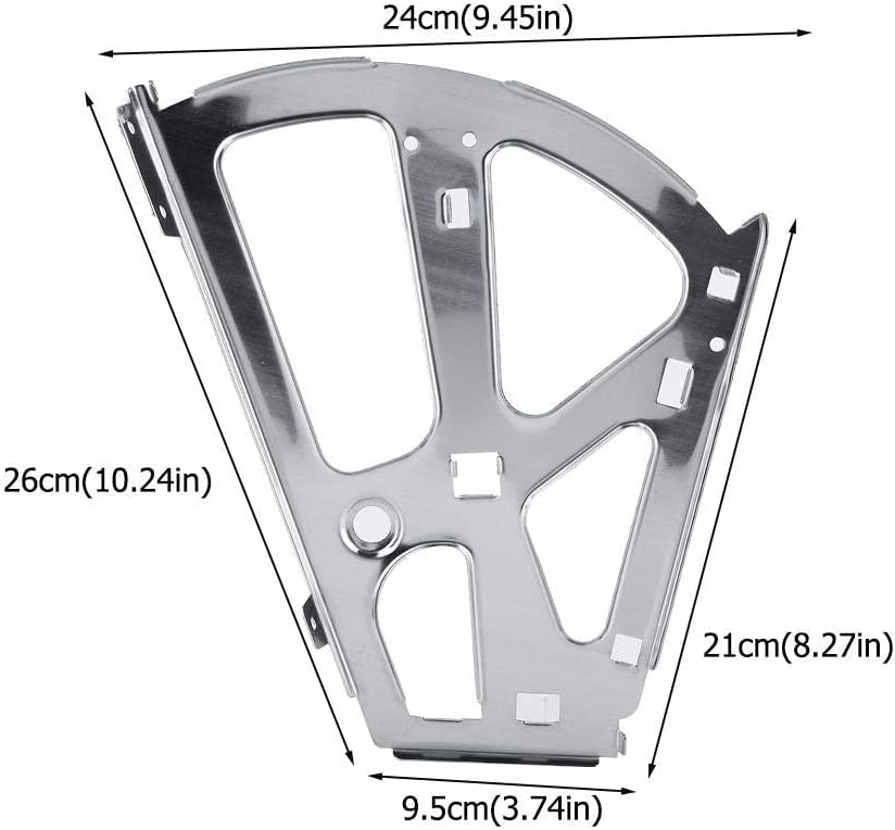 Stainless Steel Drawer Hinges - 1 Pair Heavy Duty Hidden Cabinet Hinges for Furniture, Storage Cabinets & Shoe Organizers | Smooth Movement for 2-Layer Drawers | Durable Hardware for Home & Office Organization