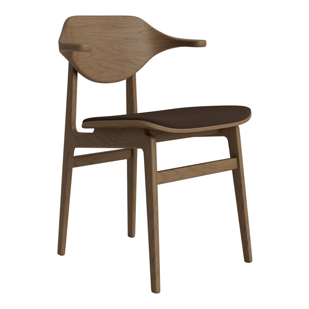 Bufala Dining Chair with Upholstered Seat - Modern Comfortable Kitchen & Dining Room Furniture for Home Decor