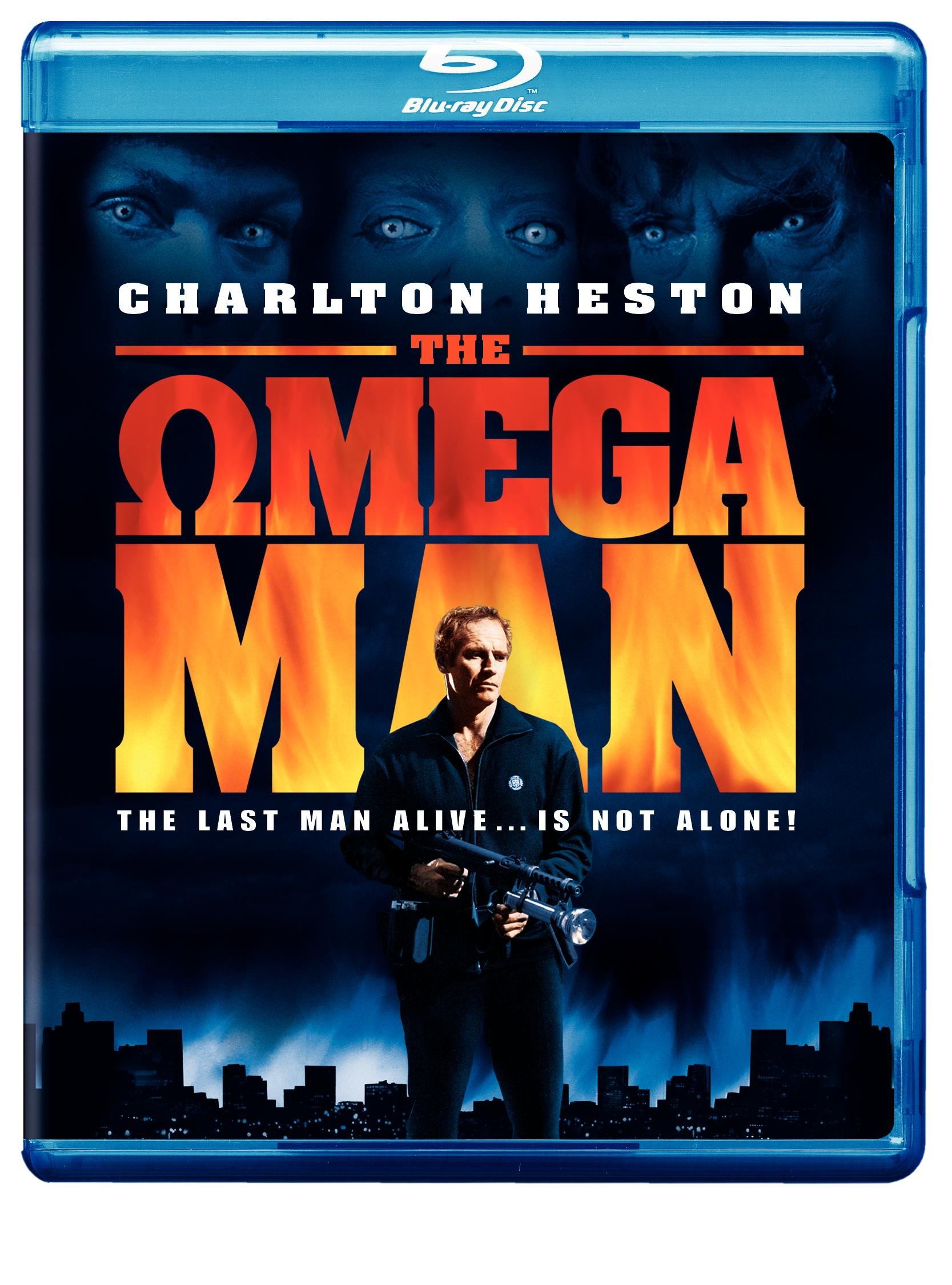 The Omega Man (Blu-ray) - Classic Sci-Fi Movie with Charlton Heston | Post-Apocalyptic Thriller for Movie Nights & Sci-Fi Fans